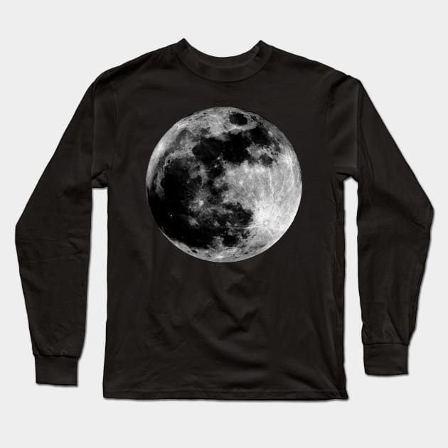 Full Moon Long Sleeve T-Shirt by freezinghot